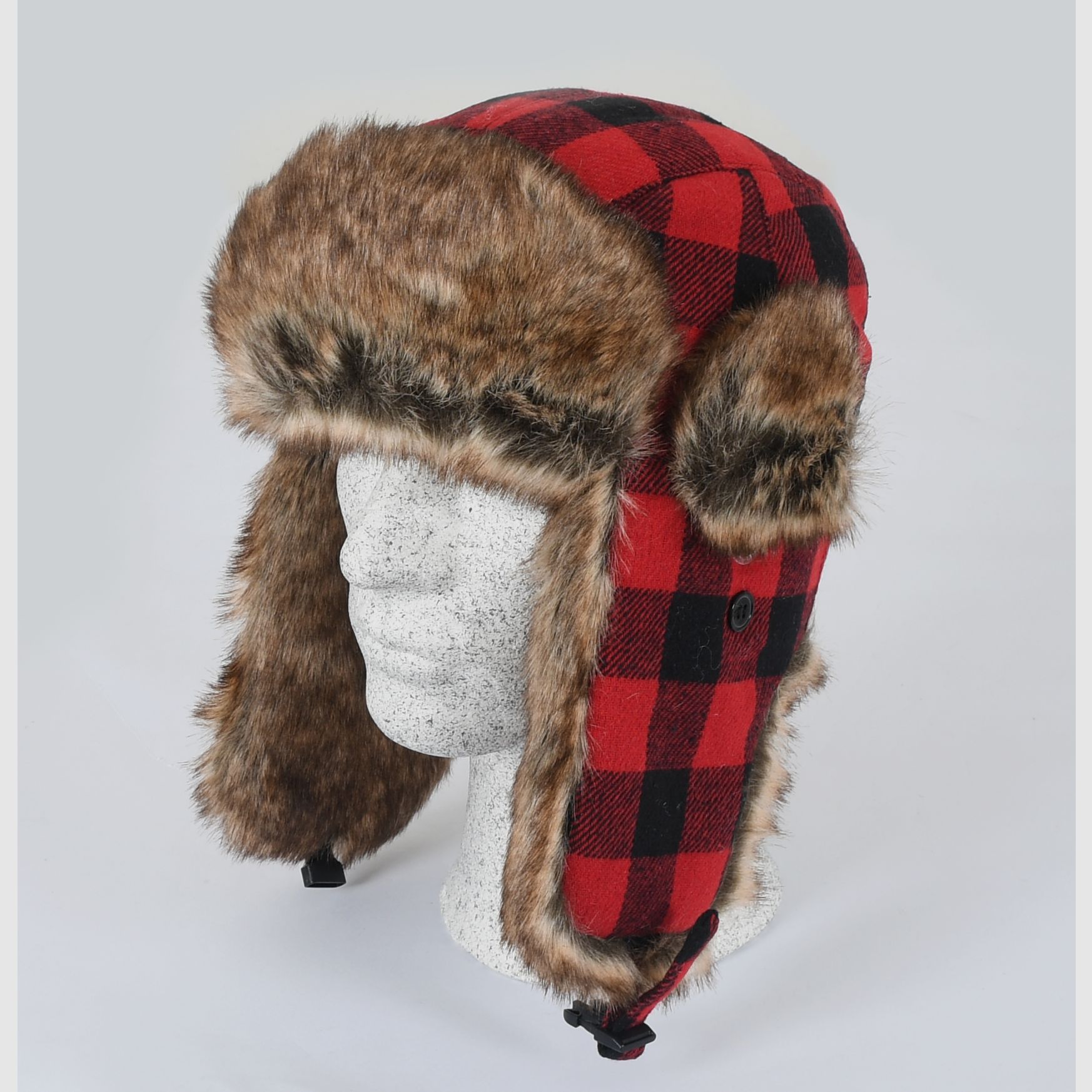 Woodline Pilot Czapka Kanada Czerwona S/M