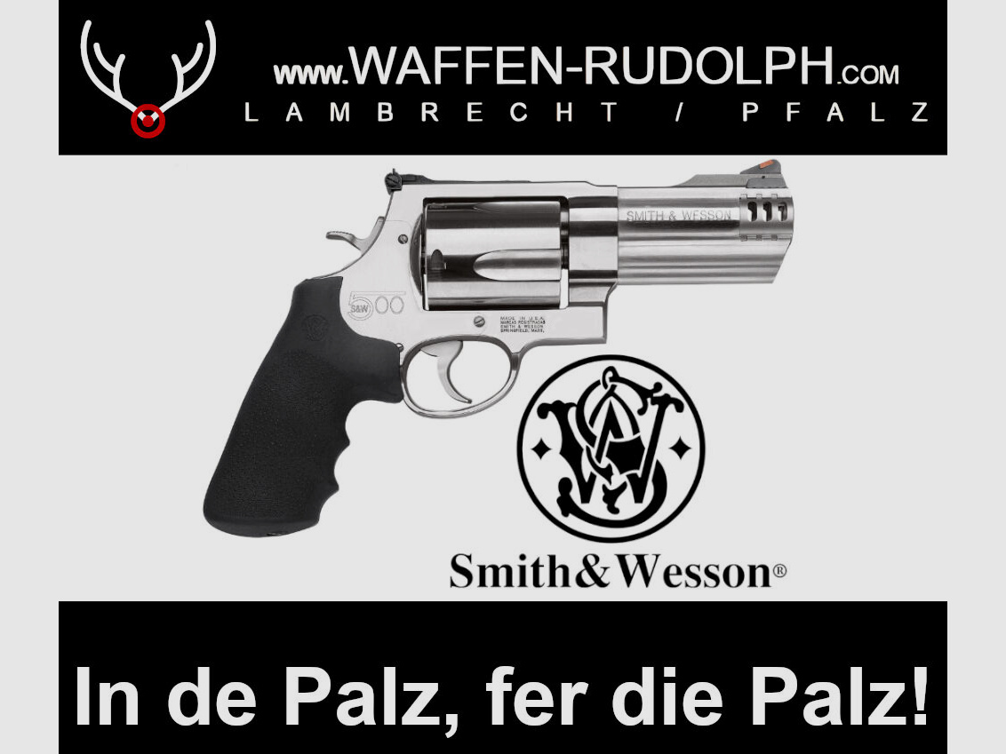 SMITH & WESSON Revolver Mod. 500 -4" .500S&W Smith & Wesson 500