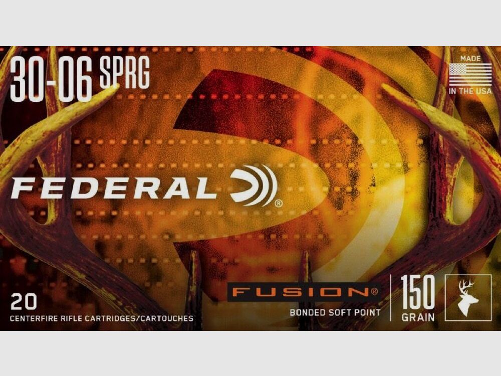 Federal Premium Ammunition Fusion BSP 150grs 20St .30-06Spring
