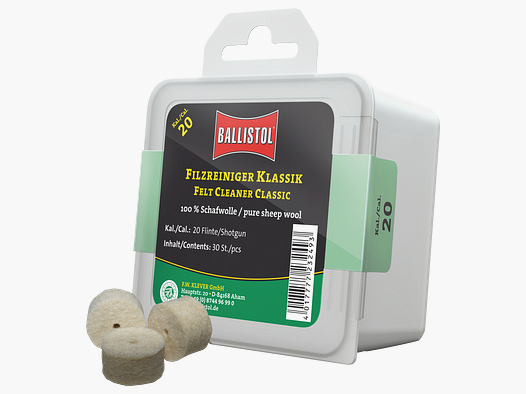 Ballistol Filzreiniger Klassik für Flinten, Kal. 20 GA
