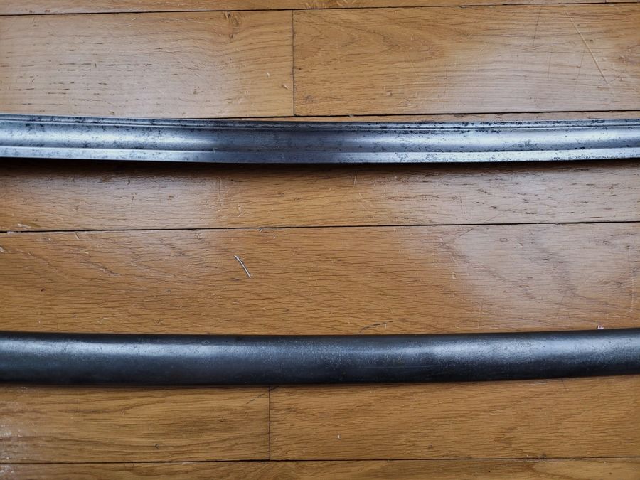Seltenes Sabre 1822 der schweren Kavallerie (oder „Linienkavallerie“) – Der berühmte „Bancal“ – Kligenthal-Manufaktur August 1824 – Gutes Modell-Futteral – TBE, Bild 8 von 22