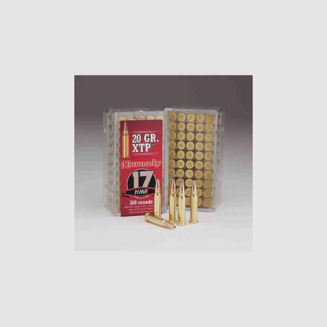 Hornady AMMO 17 HMR 20 GR XTP®