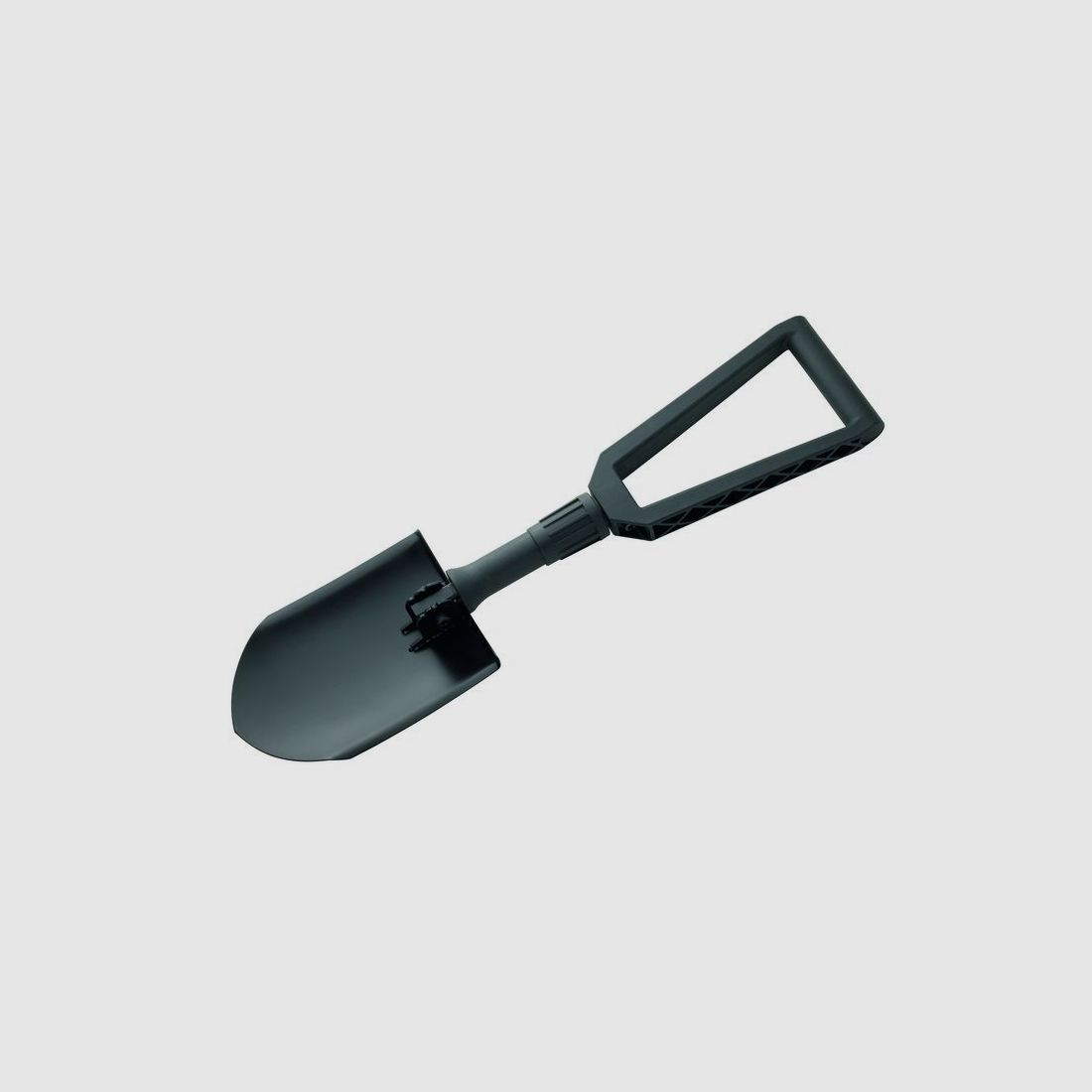 Folding spade, metal shovel, handle, nylon bag,