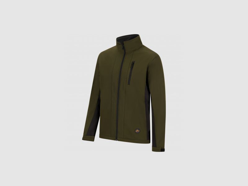 il Lago Prestige Funktions-Softshelljacke Avalanche G2 Herren (Oliv) | 5XL