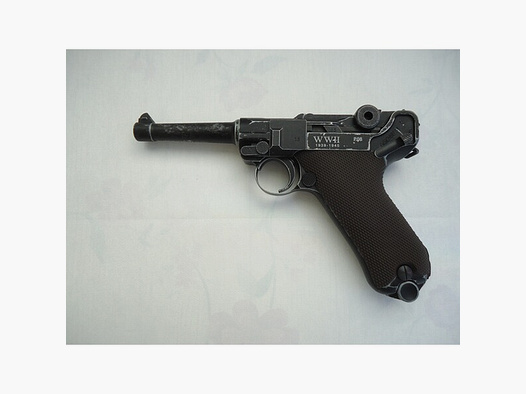 CO2-Pistole P 08 End of WW II (Kaliber 4,5 BB)