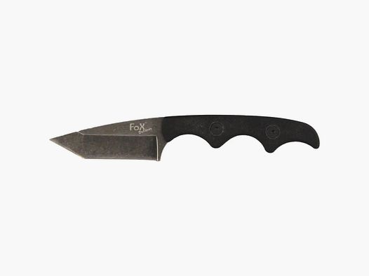 Fox Outdoor Neck Knife II schwarz