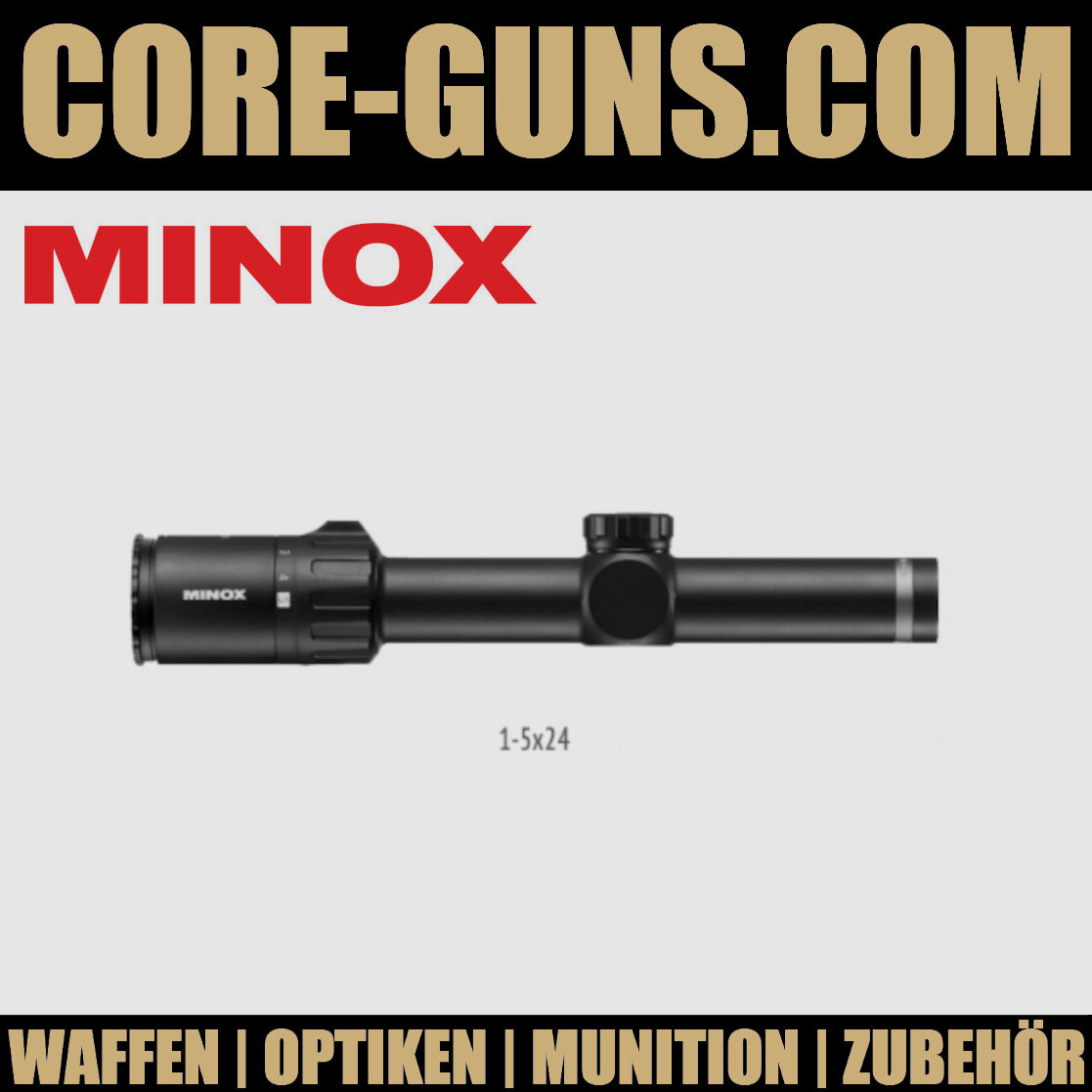 MINOX Zielfernrohr Allrounder 1-5x24	 MINOX Zielfernrohr Allrounder