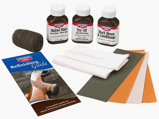 Birchwood Casey Kit de acabado Tru-Oil de madera de abedul con aceite original