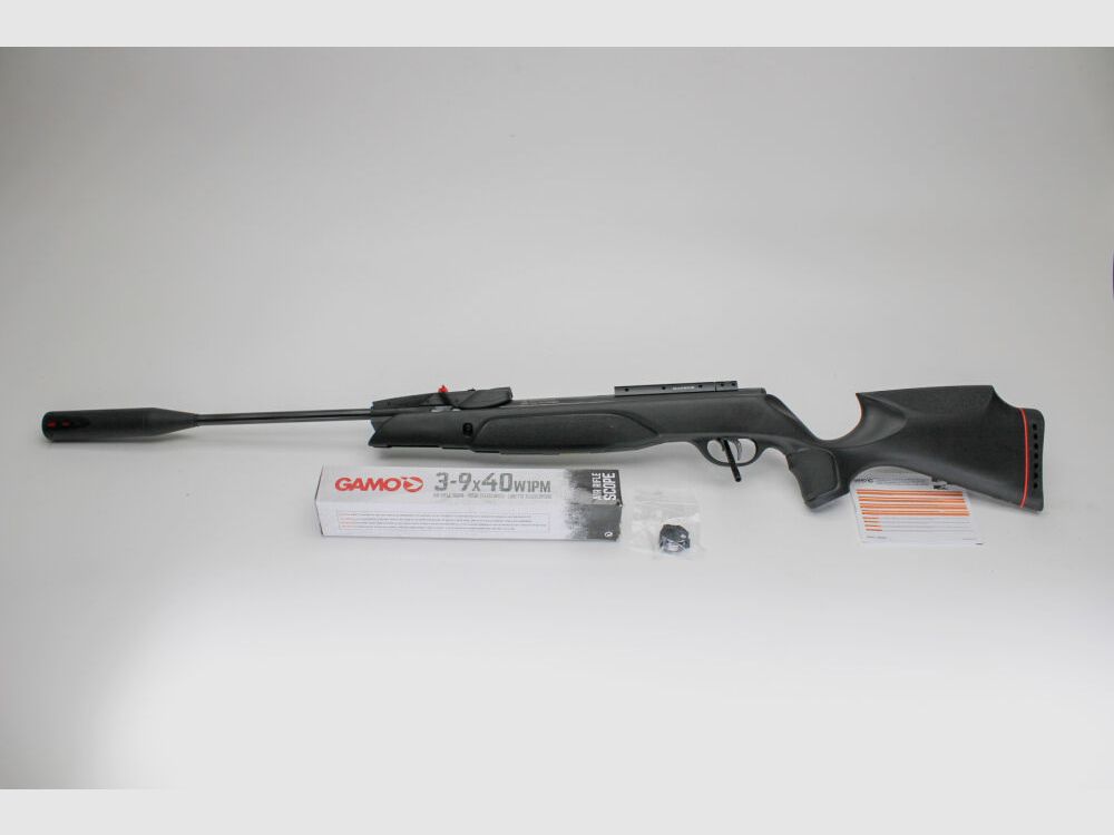 LG carabina ad aria Gamo SWARM 10x Pro GEN3I calibro 4,5mm calcio in plastica caricatore F