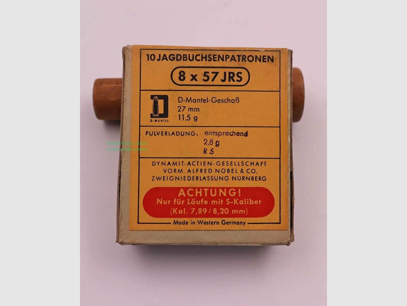 RWS (WZd.Fa.Rottweil) kogelpatronen