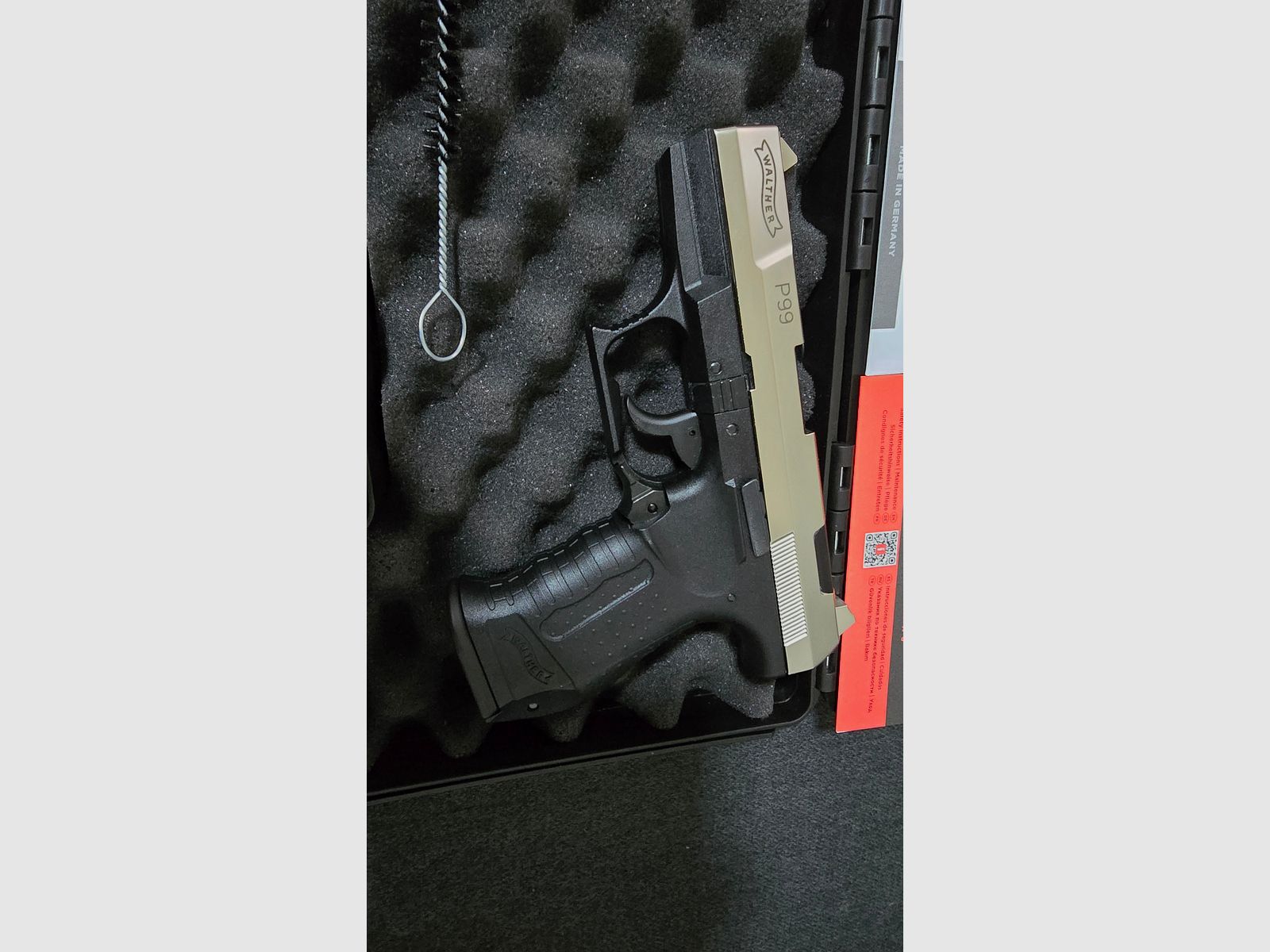 Walther P99 Schreckschuss Nickel 9mm PAK 