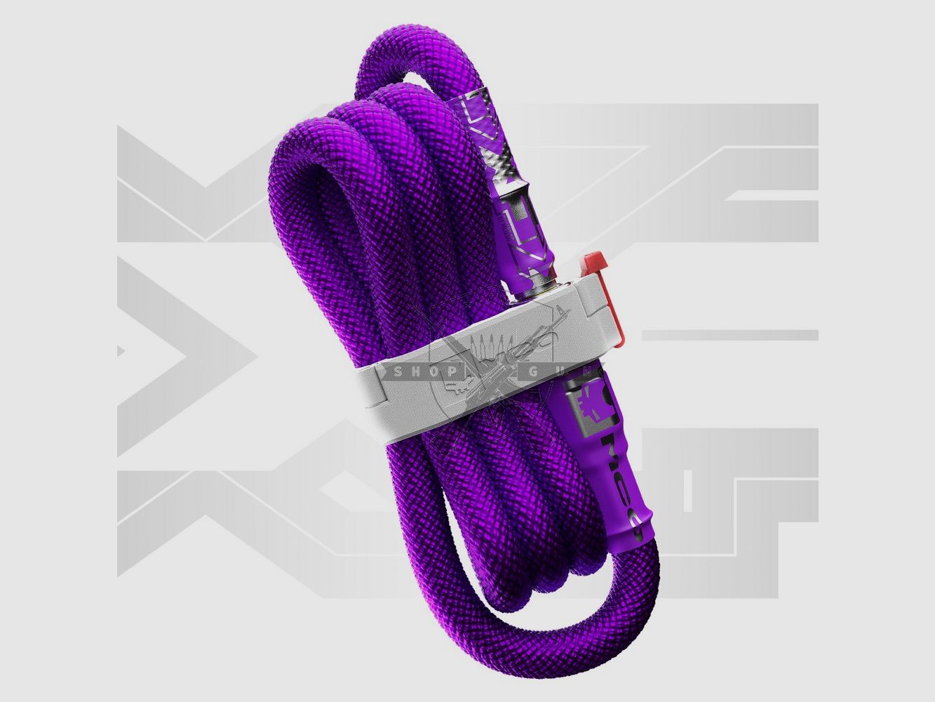 MCO HPA Line XF V2, Überlänge, ultra-fexible, Foster-Fittings (Purple)