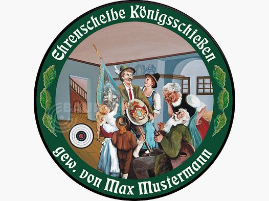 Schützenscheibe ECO-LINE Motiv 067