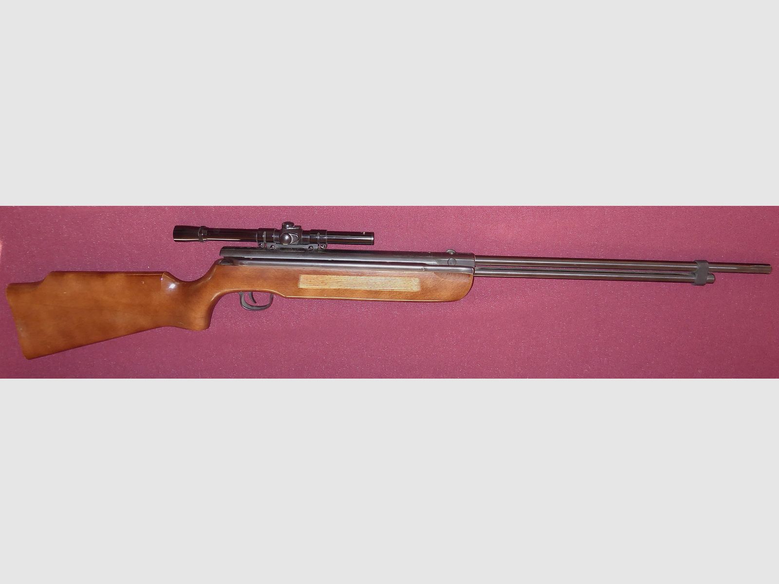 Hämmerli air rifle + scope – TOP condition - see pictures