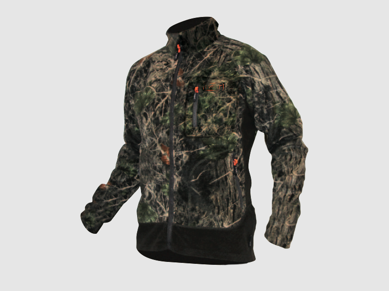 Doublure en polaire camouflage