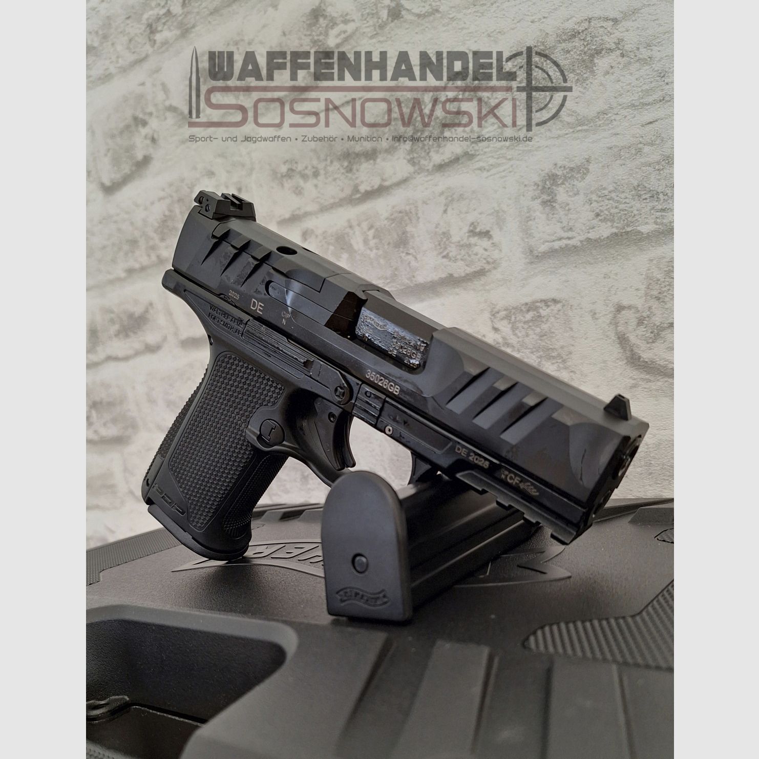 Pistole Walther PDP F-Serie OR 4" 9mm Luger