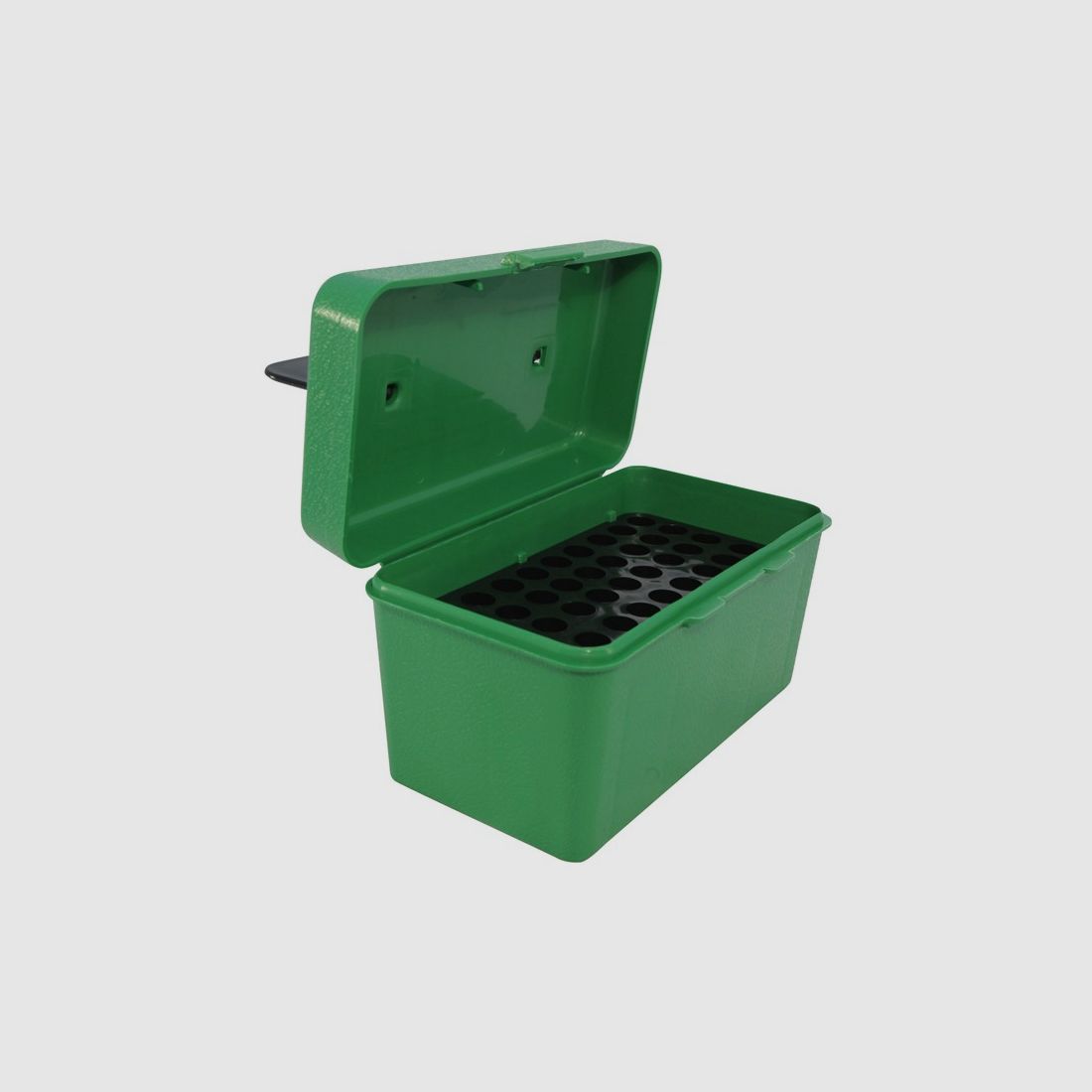 MTM Deluxe Patronenbox H50-RM-10 grün mit Klappdeckel und Tragegriff f. 50 Patronen .308 u.w.