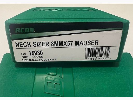 RCBS Neck Sizing Die 8x57 Mauser #15930 - robust & precise