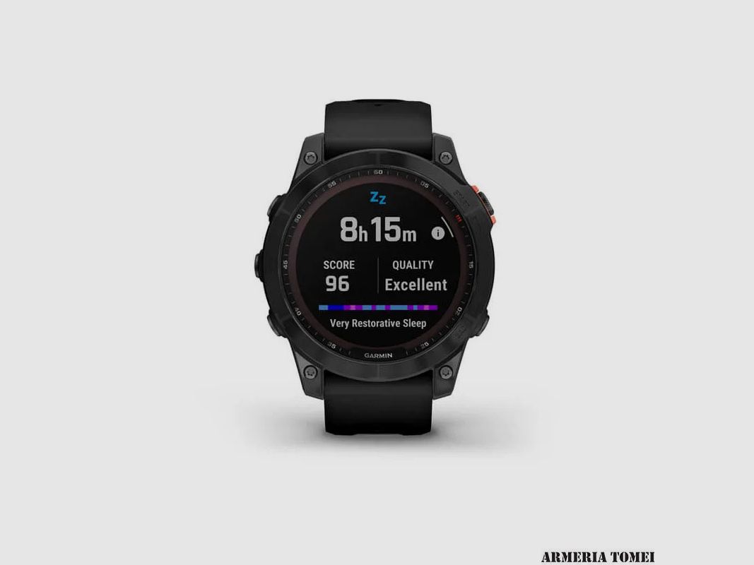 HORLOGE – GARMIN – FĒNIX® 7 – SOLAR EDITION Slate grey met Black-band, afbeelding 9 van 11