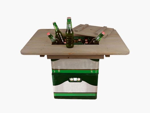 Bierkistentisch