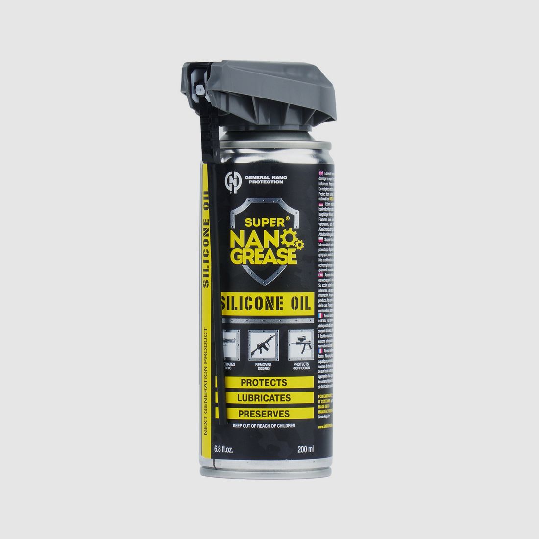 Siliconenöl-Sprühdose NANO Grease 200ml, Bild 1 von 3