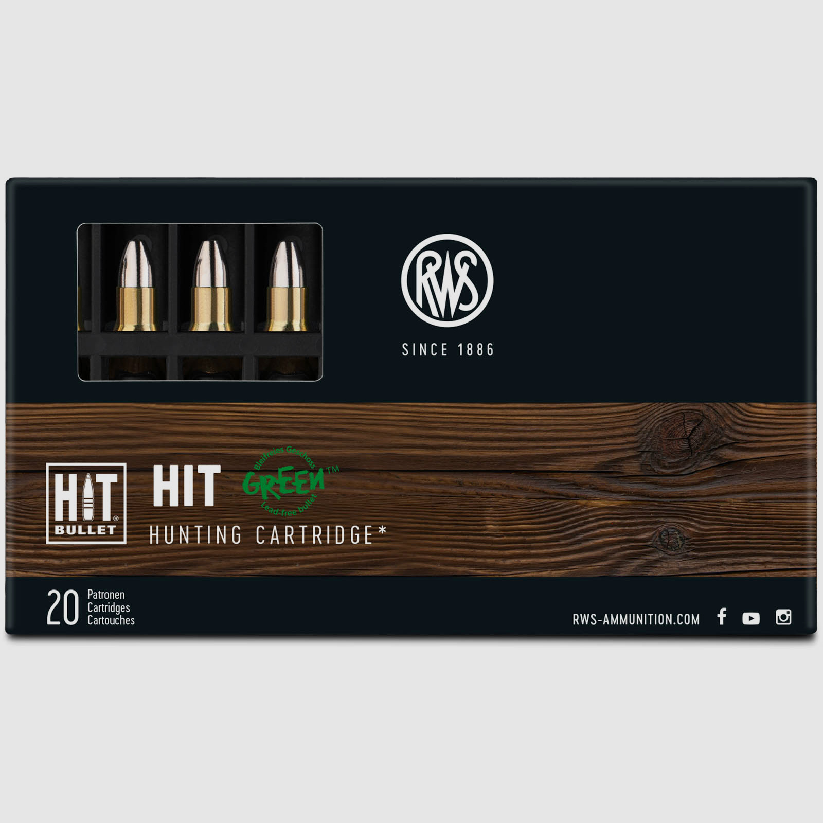 RWS .223Rem HIT 2,6g - 40gr