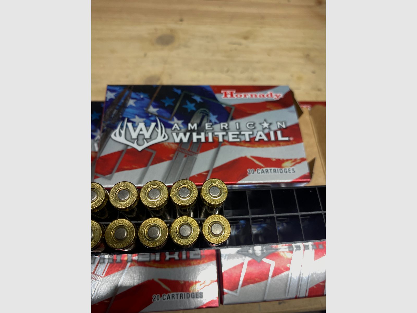 Hornady American Whitetail 308 150gr 90 rounds box