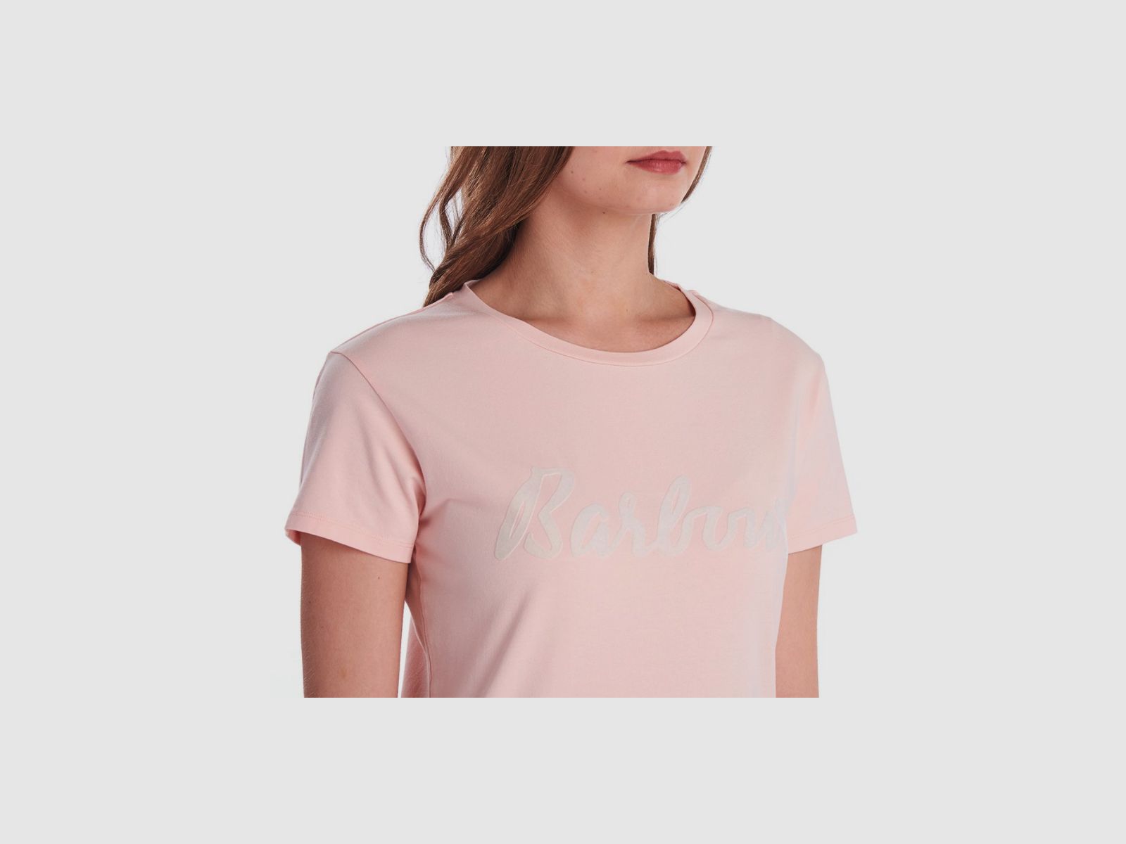 BARBOUR Rebecca T-shirt Corallo Chiaro