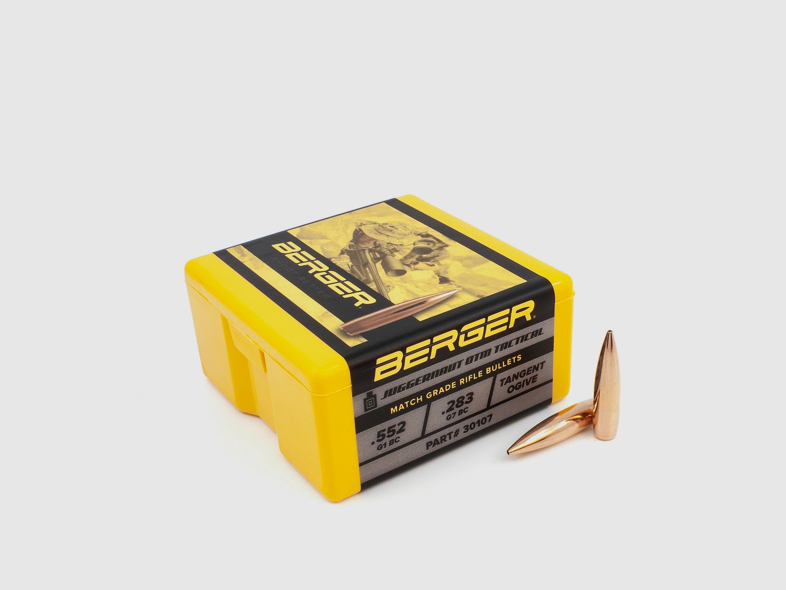 Bala Berger .30 Juggernaut OTM Tactical 185GR 100 Piezas