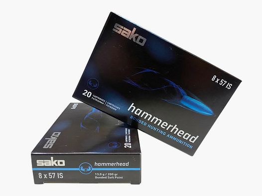 Munición Sako Cal.8×57 IS Hamerhead 200 gr