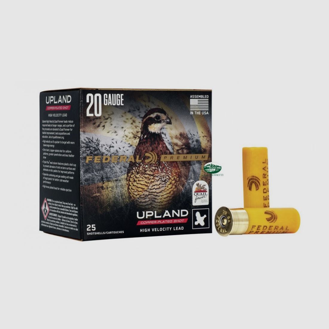 FEDERAL Patronen PREMIUM PF204 HI-VELOCITY Kal.20 gr.28,5 pb.7,5