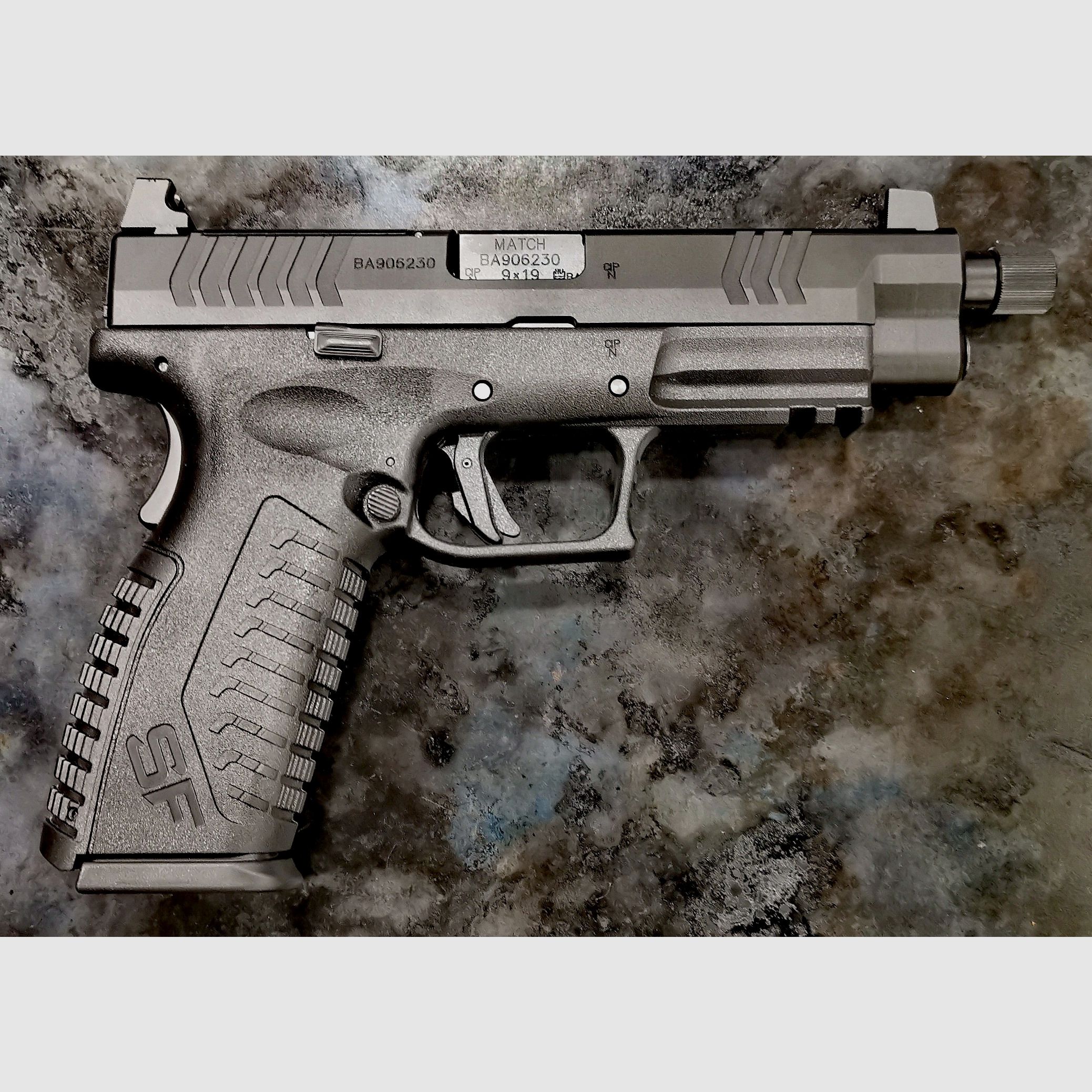 HS Pistole SF19 4,5 TB RDR Schwarz cal. 9×19, billede 2 af 2