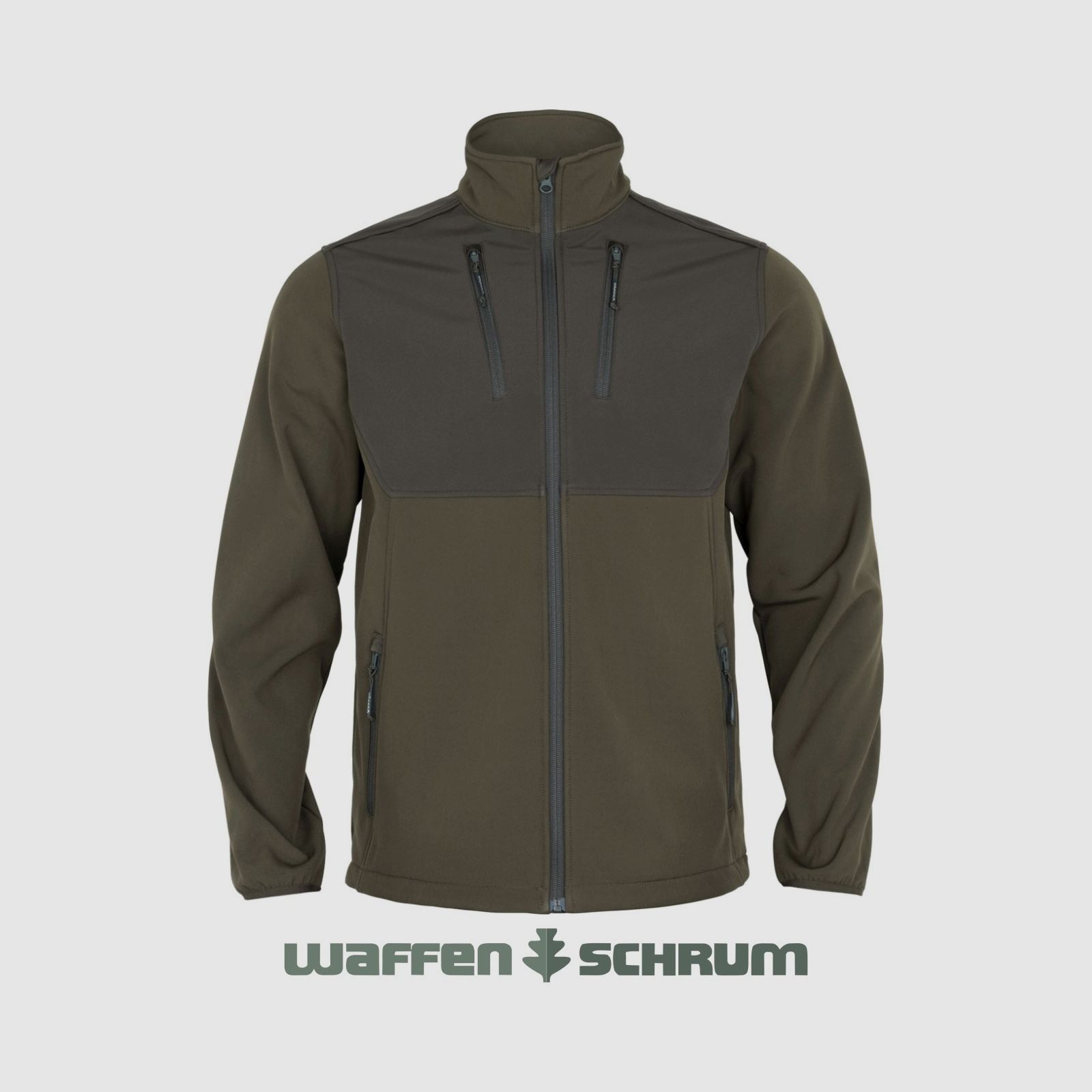 Härkila Softshelljacke Scandinavian Willow Green/ Shadow Brown