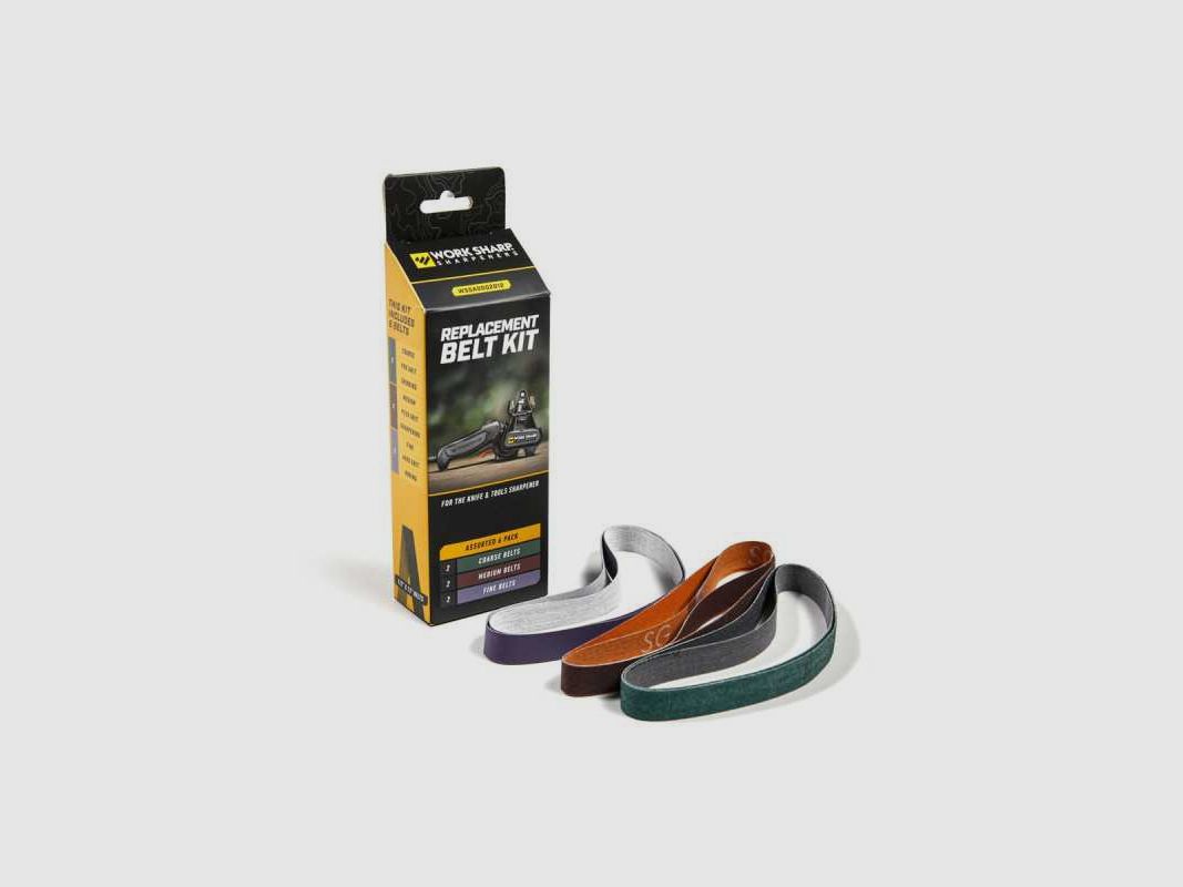 Work Sharp VERVANGINGSSTRIP KIT 1/2”x12” - DOOS 6 STUKS WSSA0002012