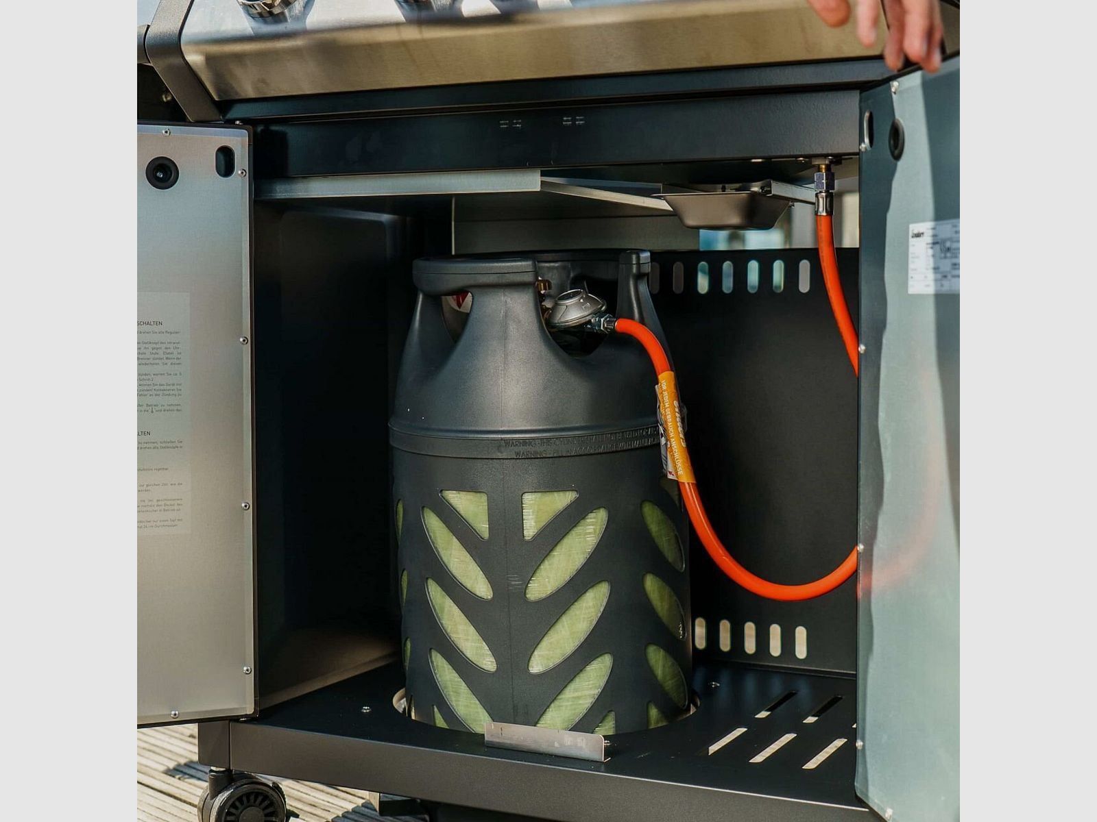 Gasflasche Kunststoff 10 kg, leer, Bild 1 von 12