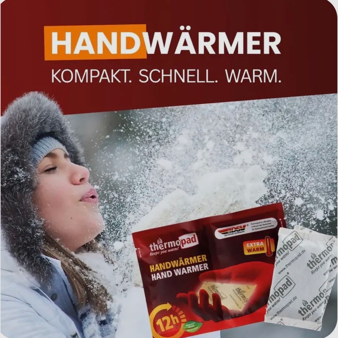 Thermopad chauffe-mains, paire, image 4 sur 7