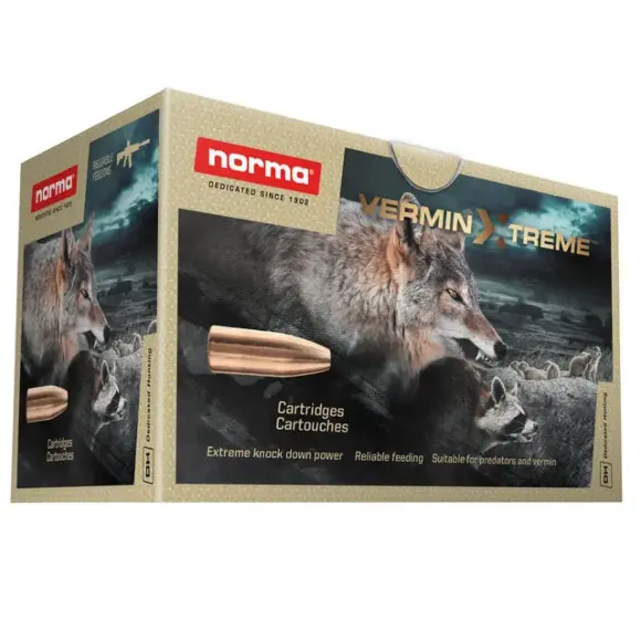 Balles Norma 243 Winchester VerminXtreme 76 grains par 20 Unités, image 1 sur 2