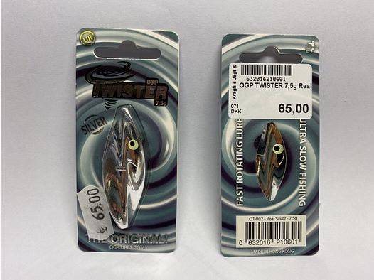OGP TWISTER 7,5g – Real Silver