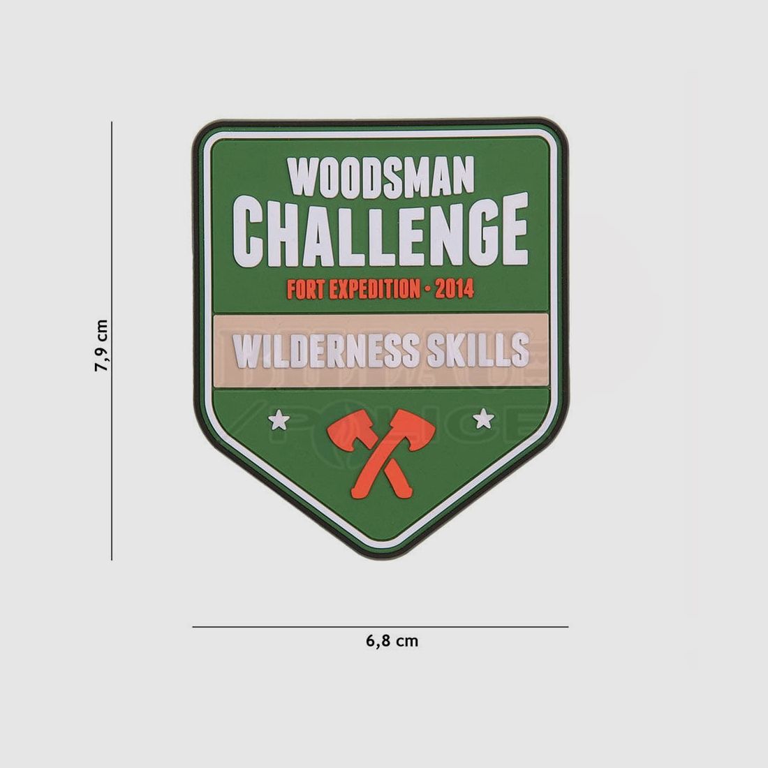 Patch PVC 3D Woodsman Challenge