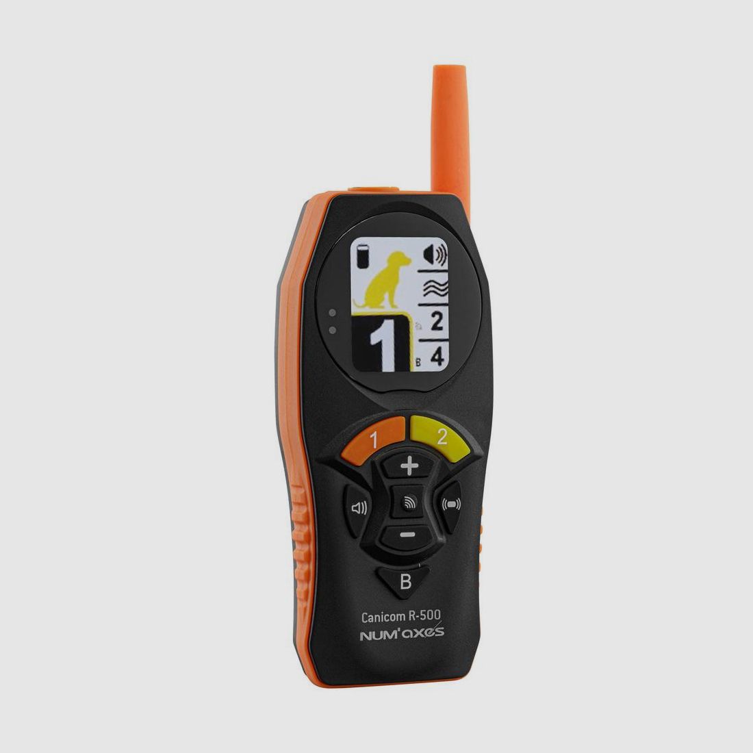 Fernbedienung und Trainingshalsband Num Axes Canicom R-500 - Reichweite 500m - 100 Stufen der Stimulation - Präzise und Zuverlässige Kontrolle, Bild 4 von 5