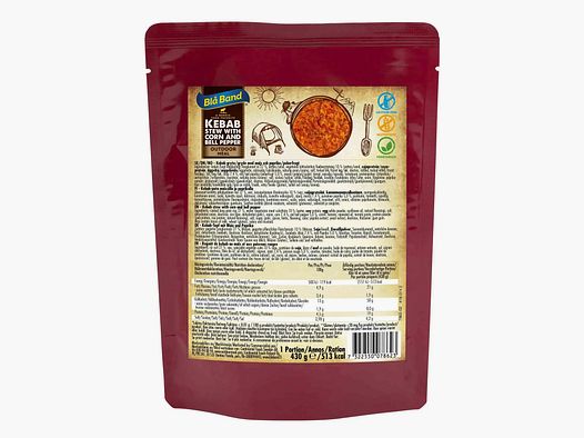 Bla Band Kebab Eintopf mit Mais und Paprika