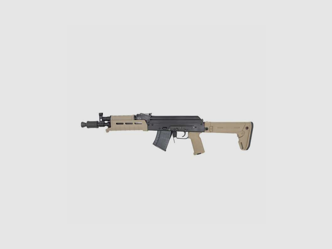 WBP MiniJack Magpul AK AKM Kalaschnikow 7,62x39 Kurzwaffe mit Klappschaft FDE Sand
