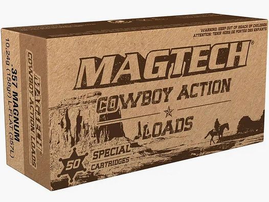 .357 Magnum Blei-Flachkopf 10,2g/158grs. Magtech