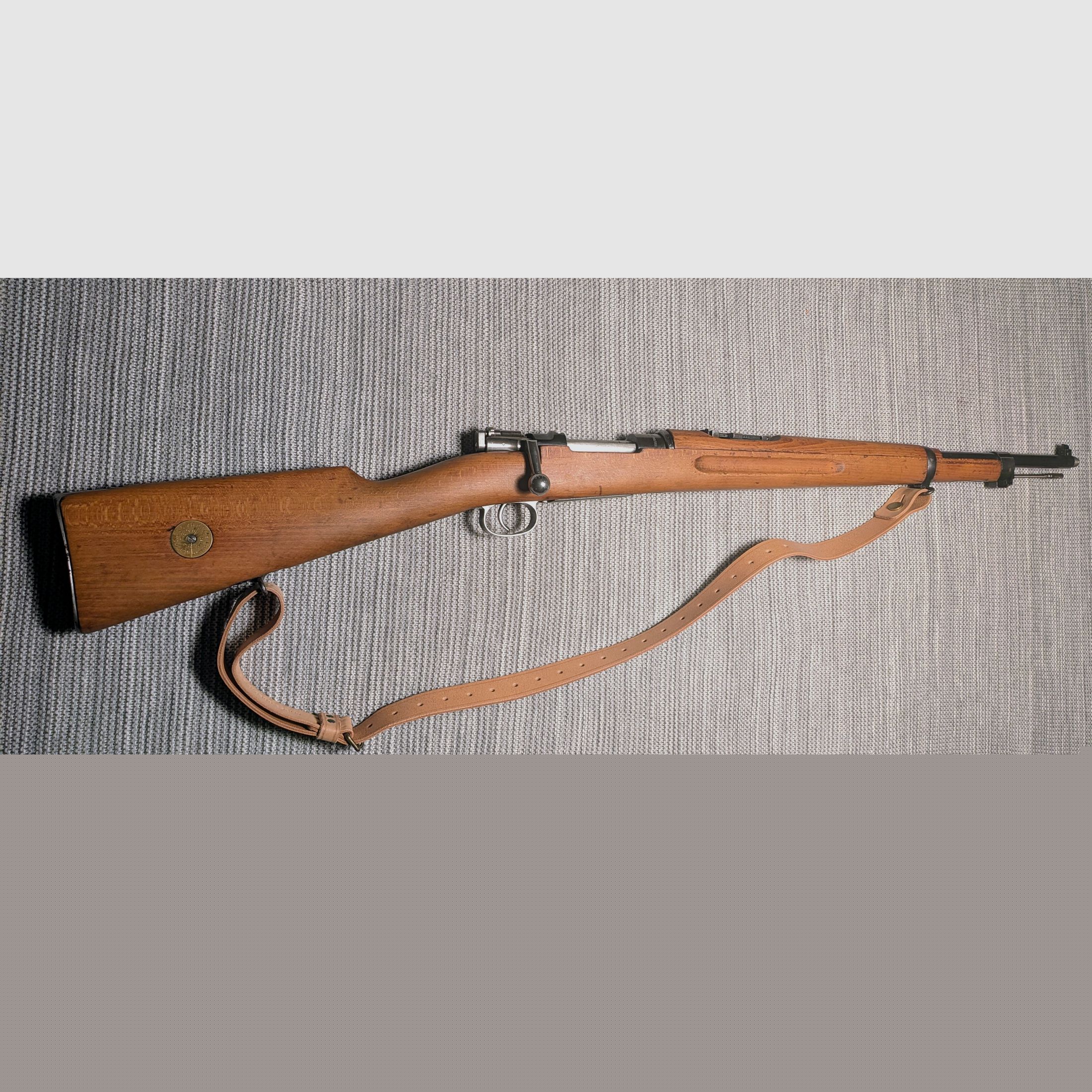 Mauser de Suecia Husqvarna M38, número igual