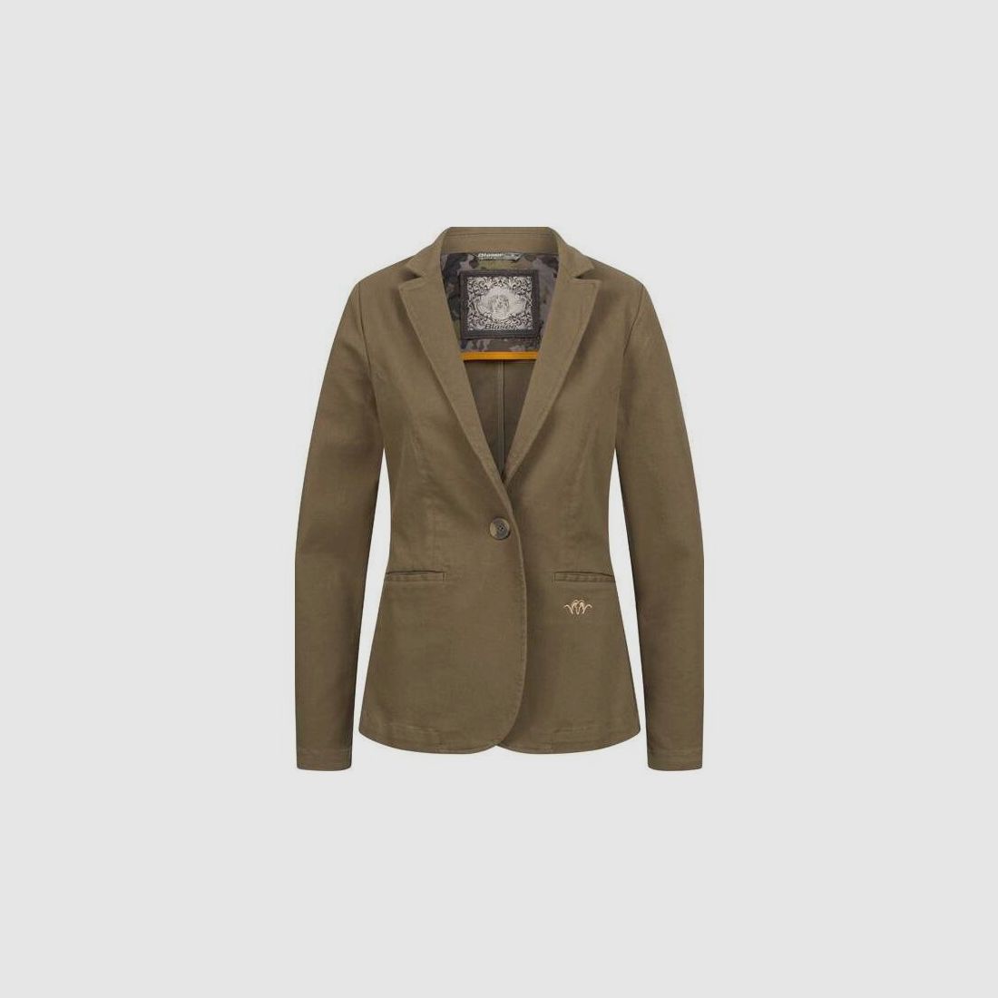 Giacca in Denim Stretch da Donna Blaser Marie Verde Scuro 42