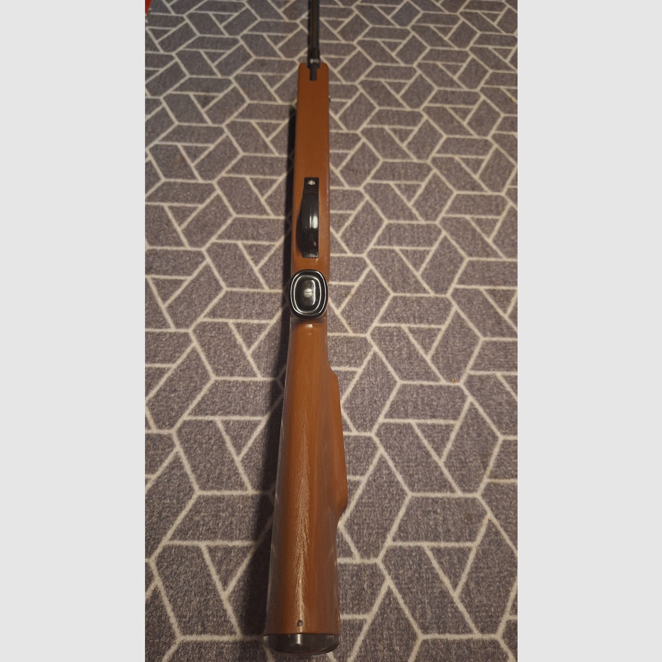 Haenel 304 Scornater stock reddish brown grained! TOP CONDITION!