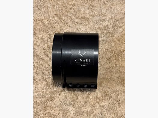VENARI Duo-connector / Duo-clamping sleeve 65 mm including lens protection cap