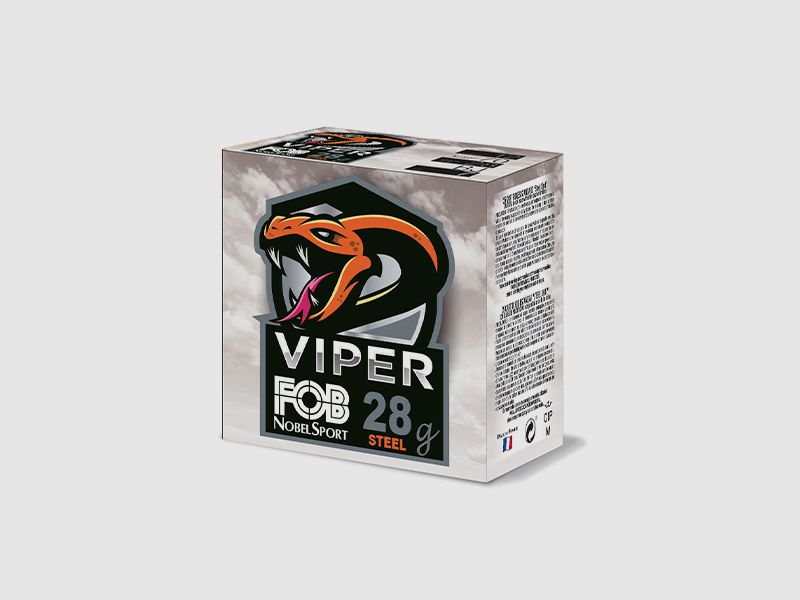 FOB – Schrotpatrone 12/70 / FOB Viper 12 S 28 steel 28 g