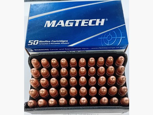 Amunicja Magtech Standard LRN POCISK MIEDZIOWANY kal. .22LR 40gr, opakowanie 50 szt.