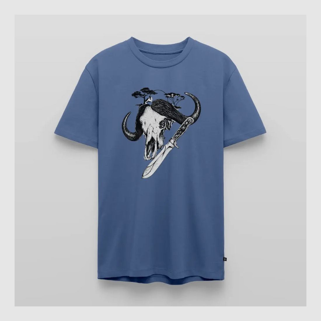 PUMA Men´s Premium T-Shirt „White Hunter – Big Game"